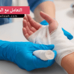 التعامل مع الحروق