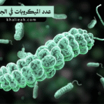 عدد الميكروبات في الجسم