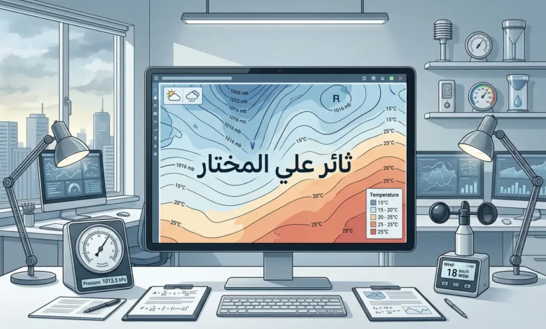 ثائر علي المختار مراجع الأرصاد الجوية والمناخ في موسوعة خلية العلوم