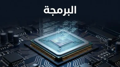 صورة غلاف توضح مفهوم البرمجة كجسر بين الفكرة البشرية وشريحة المعالج الإلكترونية